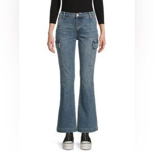 Joe’s Jeans‎ The Cargo Bootcut Jeans Size 30 Wilma Mid Blue Wash Mid Rise